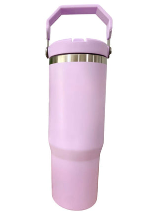 Julia Rose - Copo de aço inoxidável para sublimação de macarons foscos Debbie 30 oz