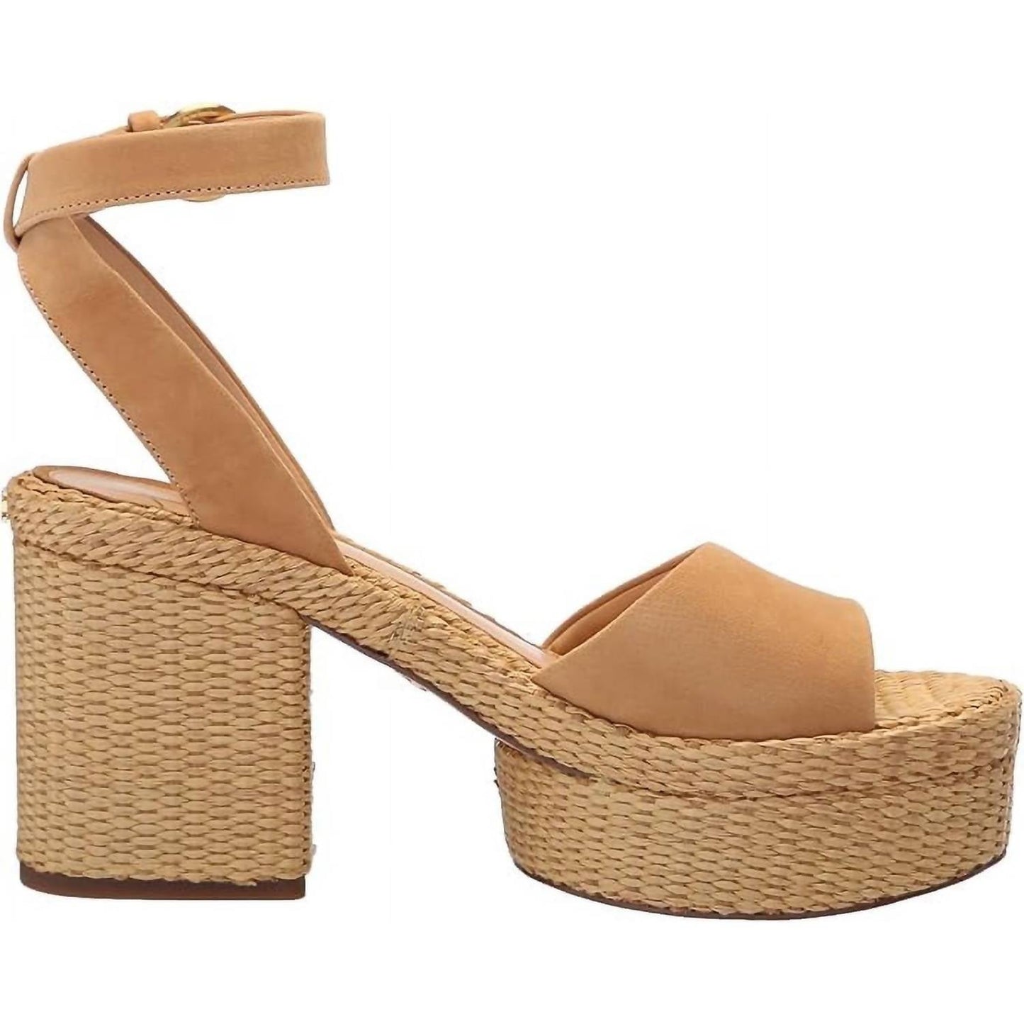 Sam Edelman - Women's Immie Ankle Strap Open Toe Block Heeled Fashion Sandals