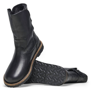 Birkenstock - Botas de pele de carneiro Uppsala - Regular/Largo