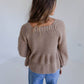 Storia - Peplum Sweater Top