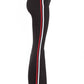 Topshop - Jamie Moto High Waisted Side Stripe Flare Jeans