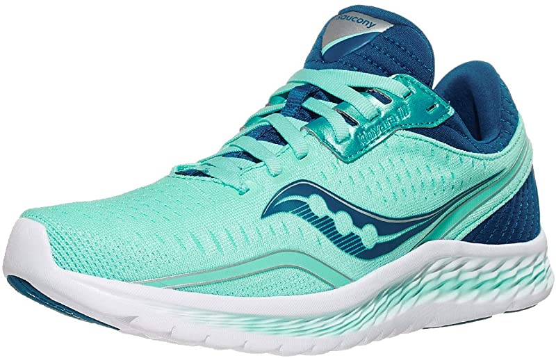 Tênis de corrida Saucony Kinvara 11 feminino, azul-água, tamanho 5,5 B(M) EUA