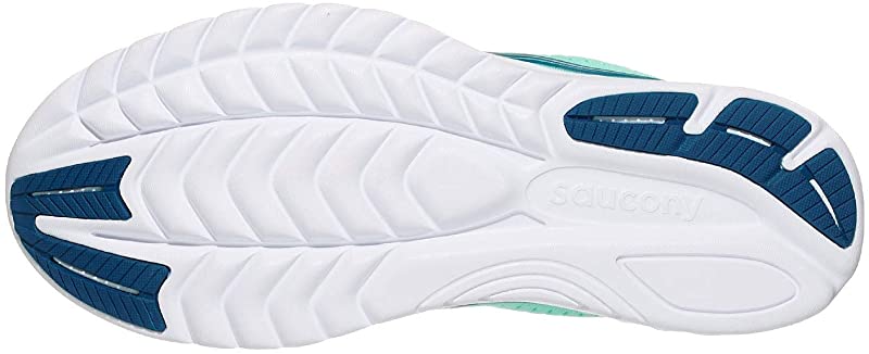 Tênis de corrida Saucony Kinvara 11 feminino, azul-água, tamanho 5,5 B(M) EUA