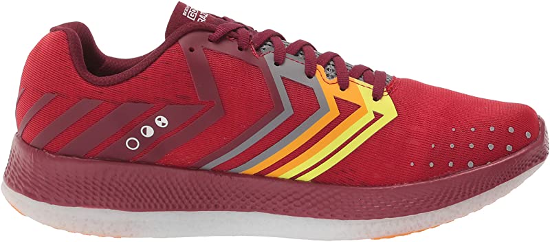 Tênis de corrida Skechers Go Run Razor 3 unissex, vermelho/laranja, tamanho 4,5 (EUA)