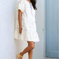 &Merci - Sweet Citrus Stripe Babydoll Dress
