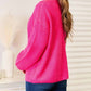 Double Take - Cozy Rib-knit Cocoon Cardigan