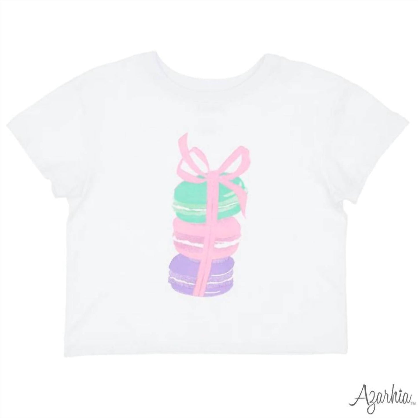 Azarhia - Girls Macaroon Boxy Tee
