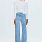 Pistola - Lexi Bow Leg Straight Jeans