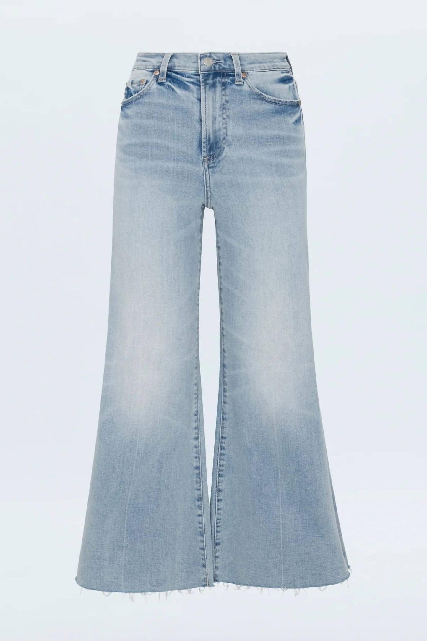 Pistola - Izzy Mid Rise Wide Leg Crop Jean