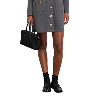 Alex Mill - Stella Long Sleeve Cotton & Cashmere Knit Mini Dress