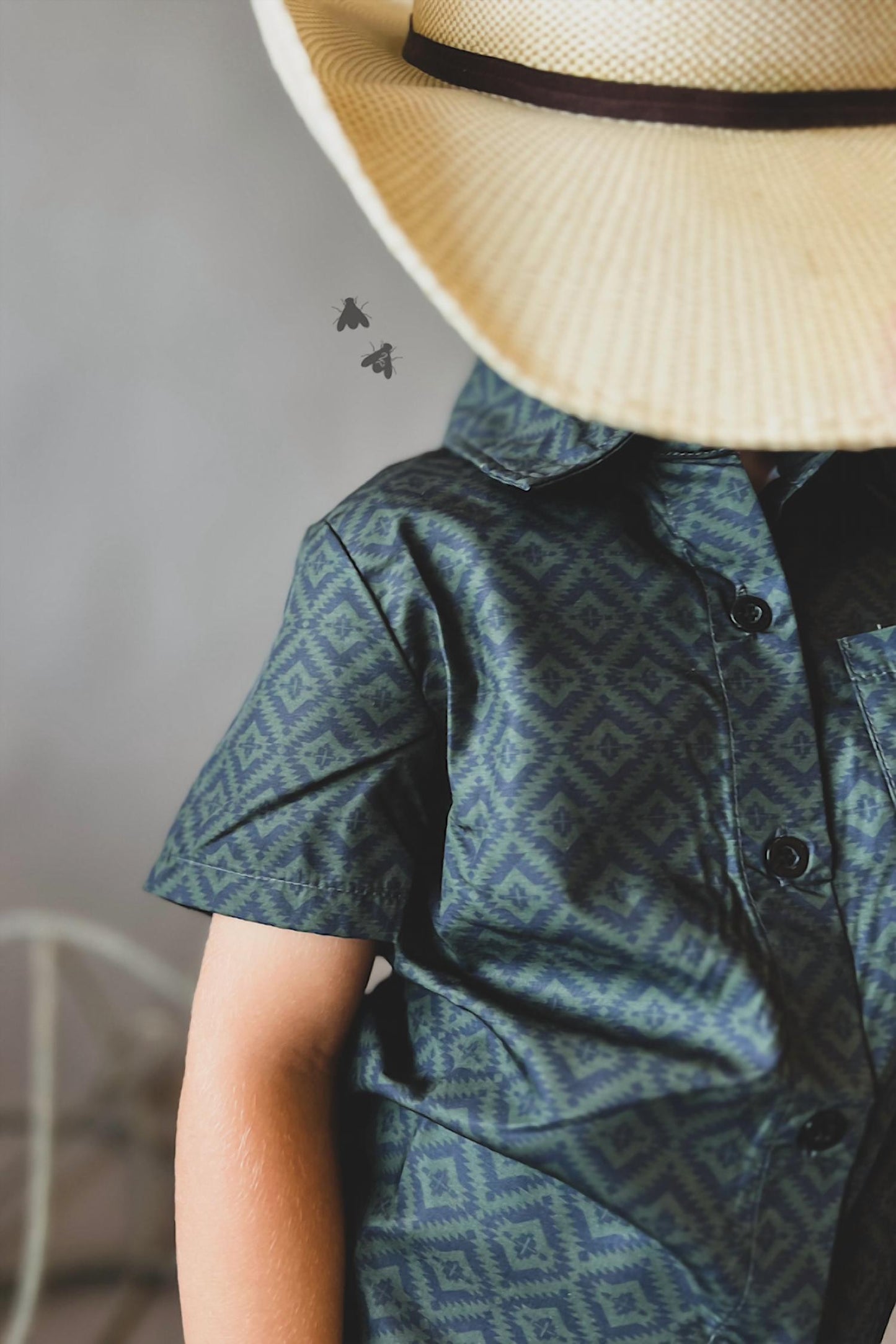 2Flyco - Kid Short Button Up Shirt
