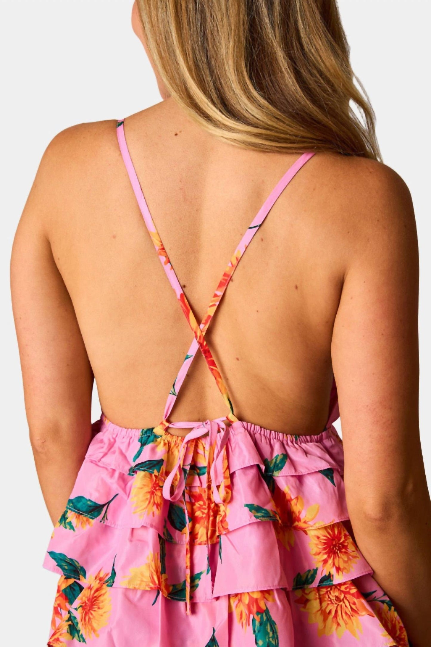 Buddylove - Vestido longo Callie em camadas