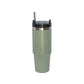 Creative Gifts International - Stainless Steel Tumbler with Straw