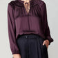Current Air - Smocked Shoulder Blouse