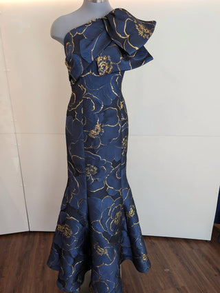 Frascara - Vestido de mãe da noiva justo com um ombro só