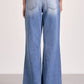 Elan - Denim Wash Wide Leg Jeans