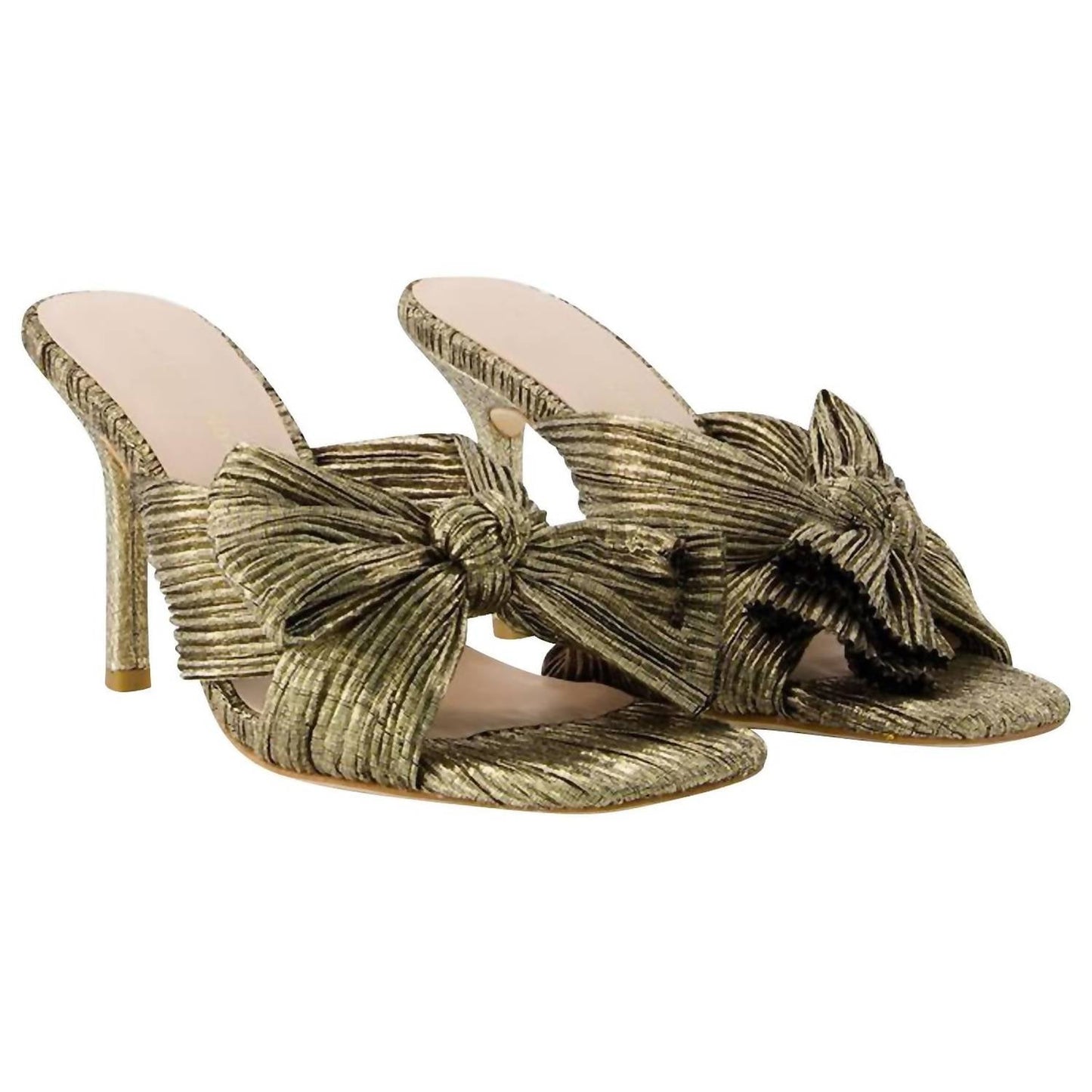Loeffler Randall - Claudia Pleated Skinny Heel Mule