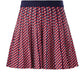 525 America - Pamela Jacquard Waist Pleated Tennis Mini Skirt
