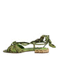 Dolce & Gabbana - Women's Ankle Wrap Sandals Shoes