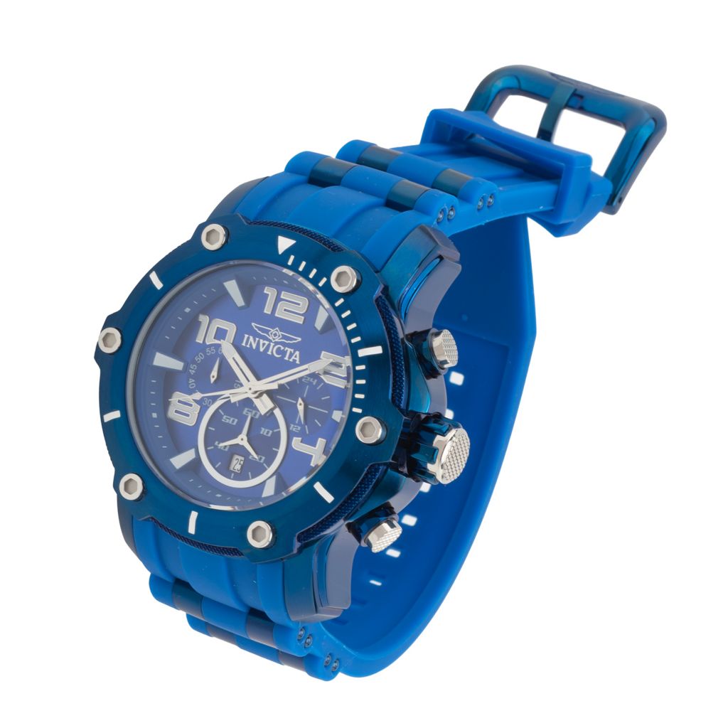 Relógio Invicta Pro Diver Scuba com pulseira cronógrafo de quartzo de 52 mm