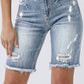 Risen - HIGH-RISE BERMUDA SHORTS