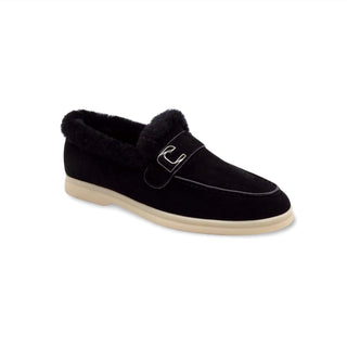 Lola Cruz - Women's Fur loafer