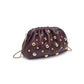 Urban Expressions - Carey Gold Studded Crossbody Clutch