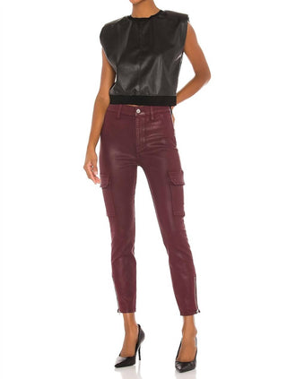 7 For All Mankind - Calça cargo skinny com bolsos frontais falsos