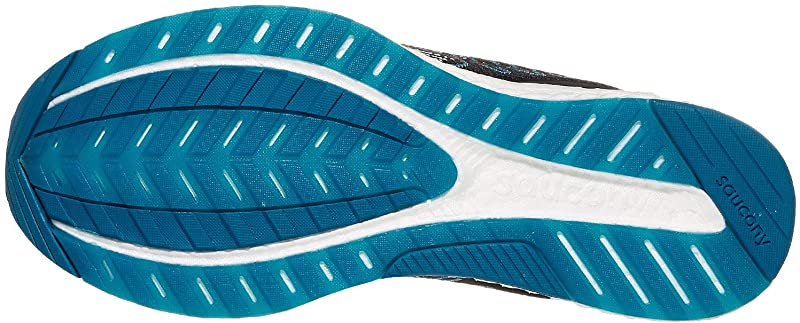 Tênis de corrida Saucony Freedom 3 masculino, cinza/azul, tamanho 14 D(M) EUA