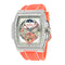 Dark Orange/Silvertone