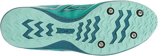 Tênis Saucony Kilkenny XC 7 Track Spike Feminino Azul-petróleo/Vermelho