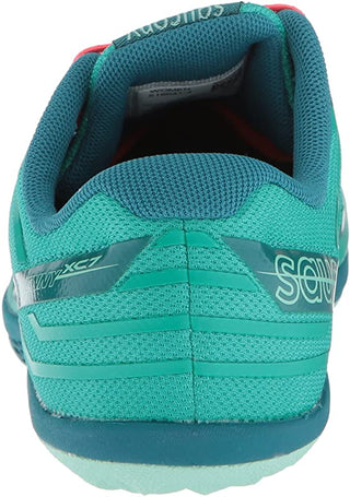 Tênis Saucony Kilkenny XC 7 Track Spike Feminino Azul-petróleo/Vermelho