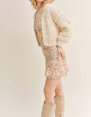 Sadie &amp; Sage - Cardigan aberto feito à mão Innerbloom