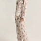 Z Supply - DREAMER CHEETAH SATIN LOUNGE SET