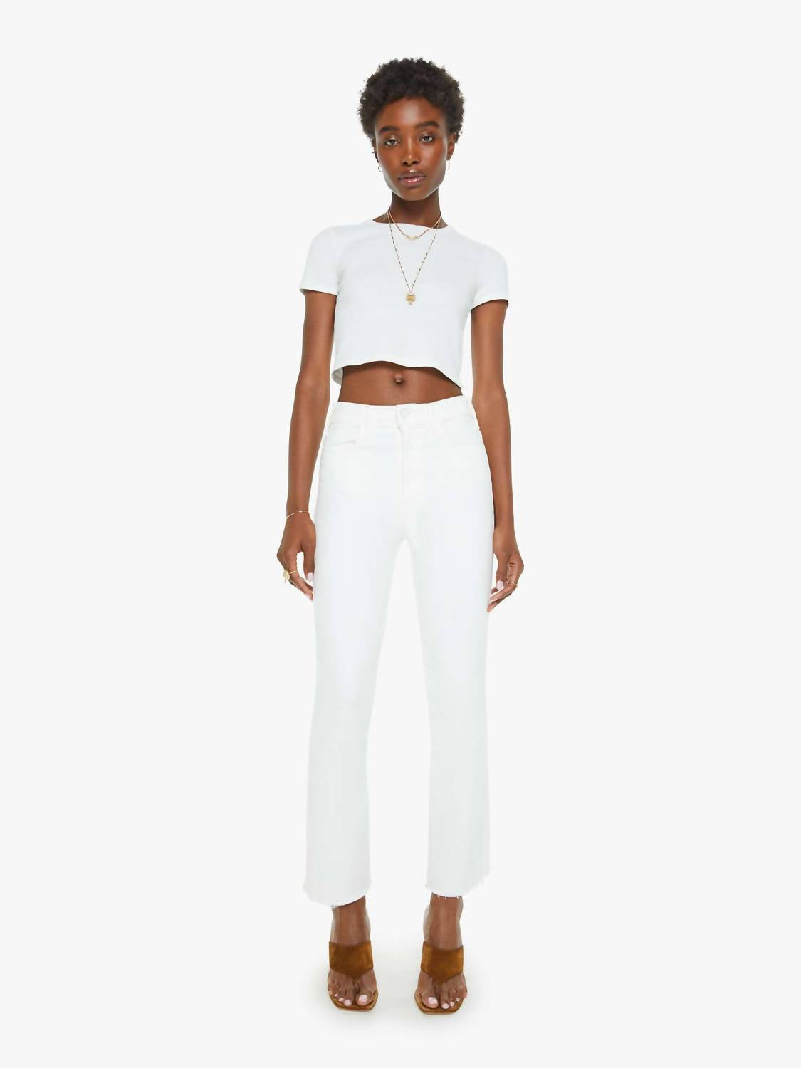 Mother - Hustler Ankle Fray Jean