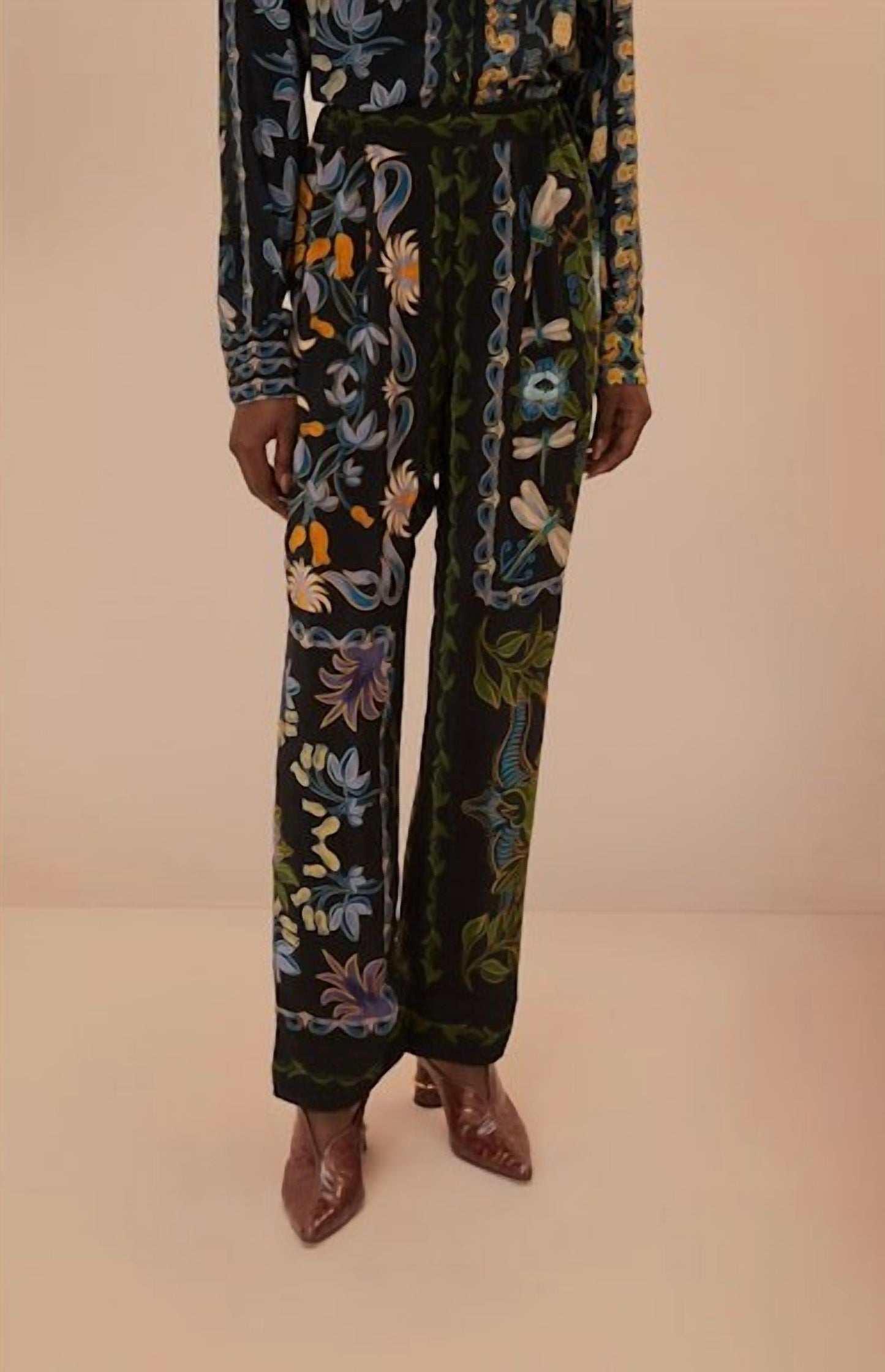 Farm Rio - Winter Garden Pajama Pants