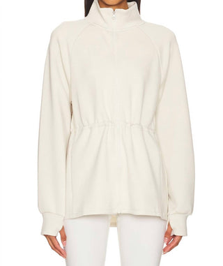 Varley - Suéter Alisa com zíper e camada intermediária