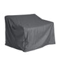 Shield Outdoor Loveseat Sofa Cover Dark Gray