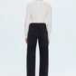 Pistola - Lexi Mid Rise Bowed Straight Jeans