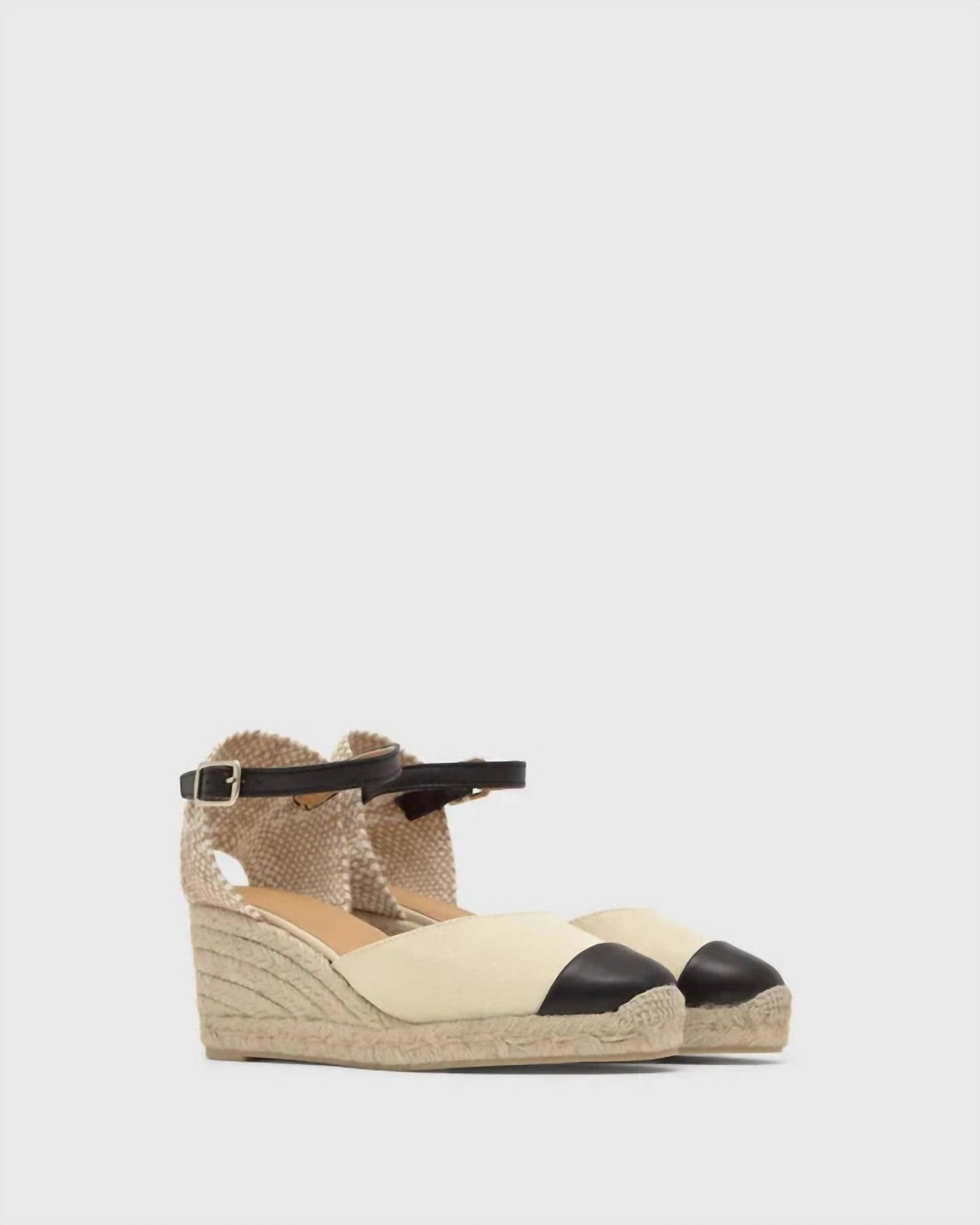 Castaner - Women's Coraline Leather Toe-cap Espadrille