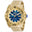 Goldtone / Blue