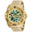 Goldtone / Green