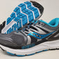 Tênis de corrida Saucony Redeemer ISO 2 feminino, cinza/azul, tamanho 5 B(M) EUA
