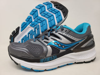 Tênis de corrida Saucony Redeemer ISO 2 feminino, cinza/azul, tamanho 5 B(M) EUA