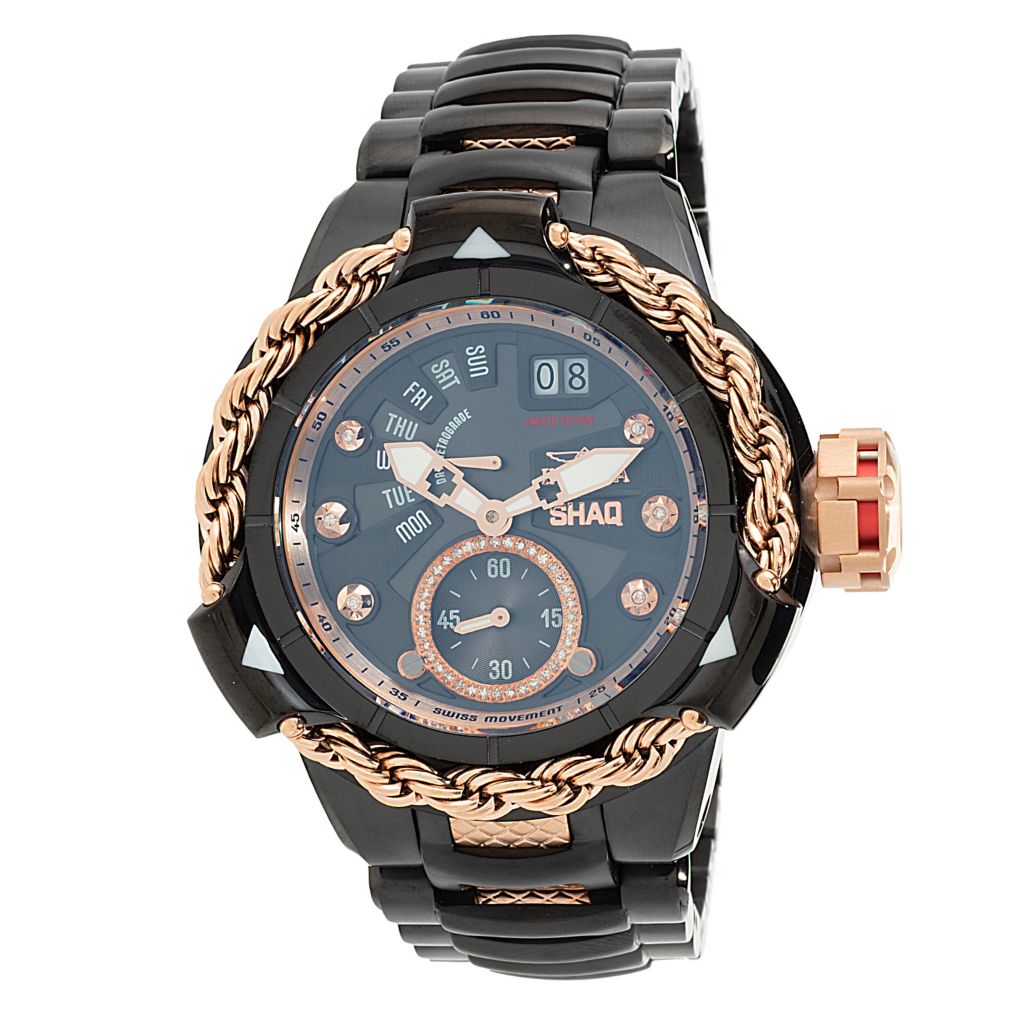 Relógio Invicta Shaq 52mm Subaqua Alpha Ltd Ed Swiss Quartz 0,17ctw Dia