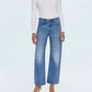 Pistola - Lexi Mid Rise Bowed Straight Jeans