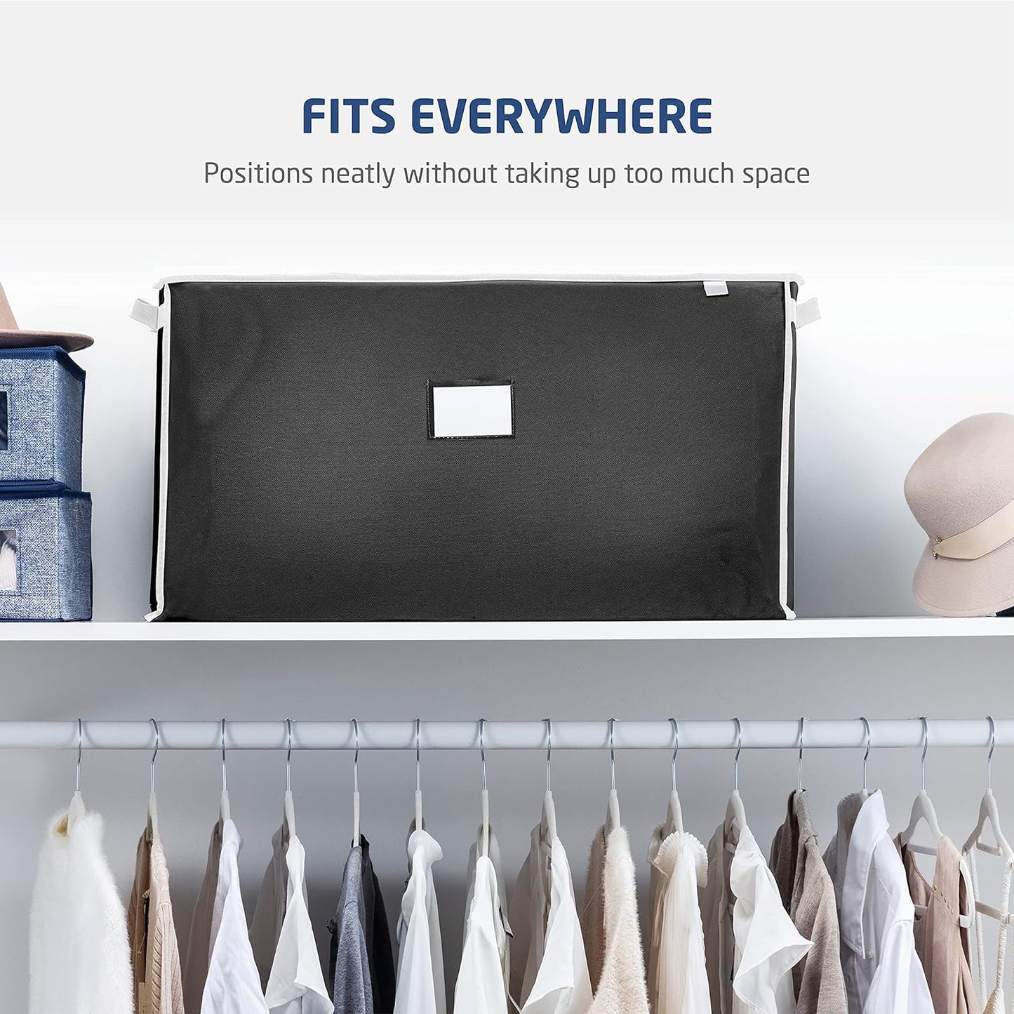 Organizador de bolsa de armazenamento Jumbo (pacote com 2) 