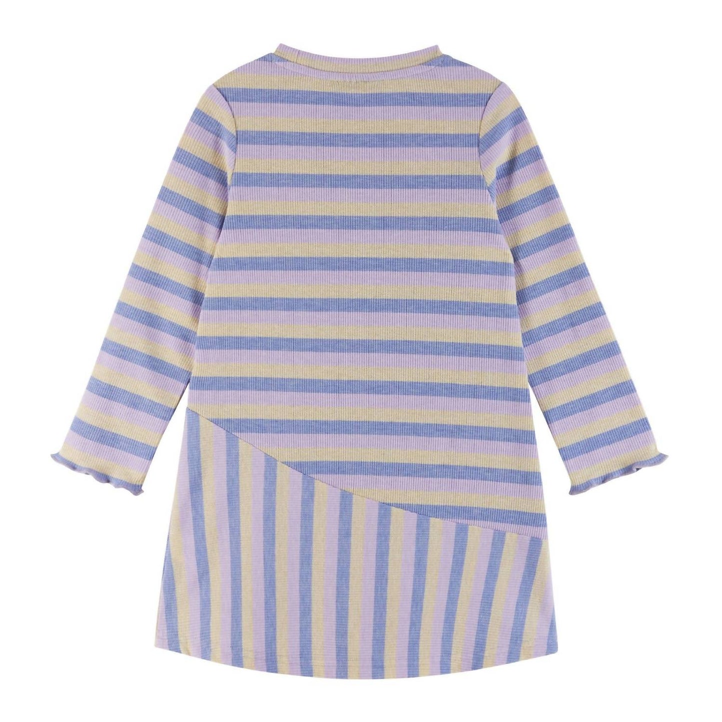 Andy & Evan - Girl's Asymmetrical Stripe Dress