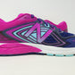 Tênis de corrida New Balance 860 V8 para meninas, azul marinho/azuis-poisonberry, tamanho 6,5 M, EUA, infantil