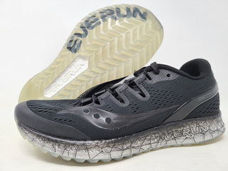 Tênis de corrida Saucony Freedom Iso feminino, preto, tamanho 6,5 B(M) EUA